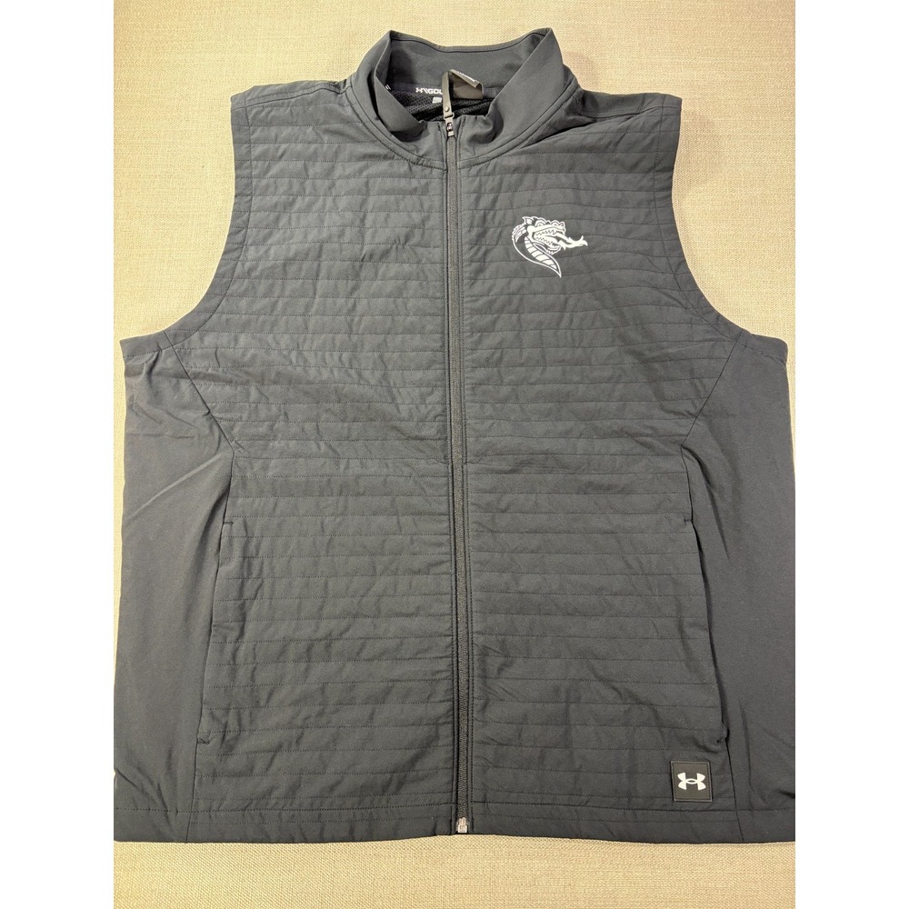Under Armour Men's Black Golf UAB Blazers Football Vest Performance Size 2XL